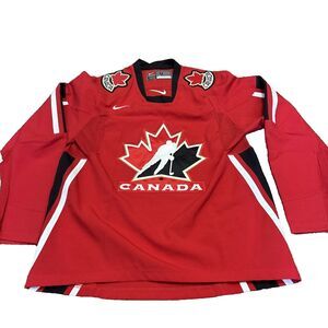 Team Canada Nike (Old Tag) Hockey Jersey Medium Olympics Stitched Sewn Vintage